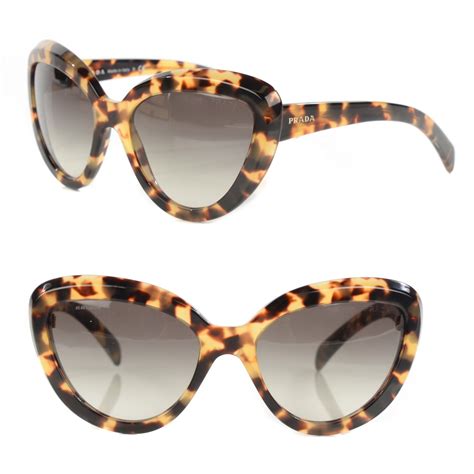 prada cat eye frames|Prada cat eye tortoiseshell sunglasses.